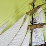 Model lode Baltimore schooner Prince de Neufchatel