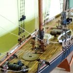 Model lode Fish schooner Blue Nose