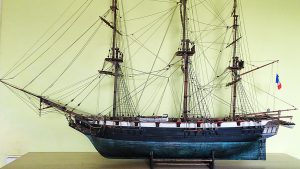 Model lode Fregatte Astrolabe